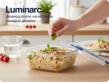 Скляний посуд Luminarc для кухні