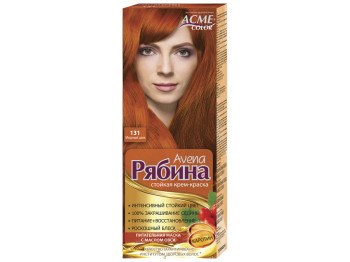 Крем-фарба Acme-color "Горобина Avena" Мідний шик тон 131, 09329