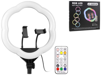 Лампа RGB LC-368(Flower Type) 36 см Колір Чорний
