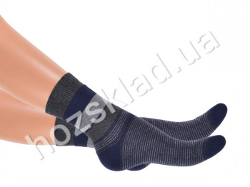 Шкарпетки жіночі зимові 339, р.23-25 (38-40р.) (колір темно-синій 0176) Дюна