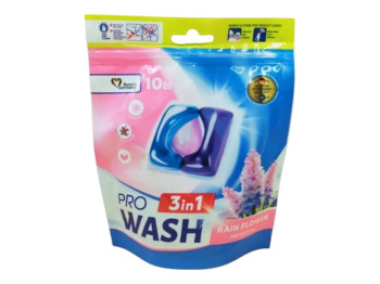 Капсули для прання ProWash 3 в 1 Квітка дощу, 10 штук
