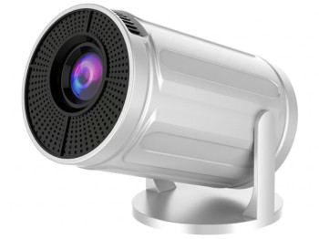 Проектор FIRE 408, HD 720P, Wi-Fi и Bluetooth, HDMI, 1200:1, 30000 часов, 142,5×94мм, цвет белый