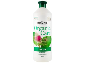 Шампунь для волос Dalas Organic Care Лопух, без силиконов и парабенов, 900мл