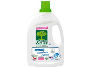 Гель для стирки L’Arbre Vert Intense Freshness, концентрат, 34 стирки, 1,53 л