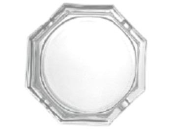 Пепельница UniGlass Octogon, цвет прозрачный, 108 мм.