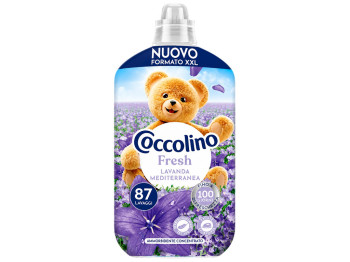 Кондиционер для белья Coccolino Fresh Lavanda Mediterranea, средиземноморская лаванда, 1,85л
