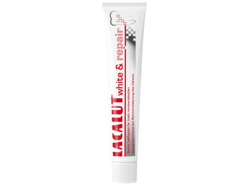 Зубная паста Lacalut White and Repair, отбеливание и восстановление эмали, 75 мл