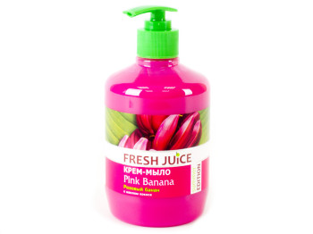 Крем-мыло жидкое Fresh juice Pink banana 460мл