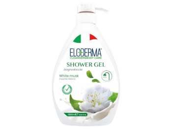 Гель для душу Eloderma White Mus, універсальний, аромат мускусу, 1000мл
