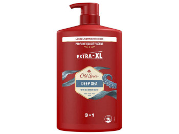 Гель для душу + шампунь 3-в-1 Old Spice Deep Sea з ароматом морського бризу, 1000мл