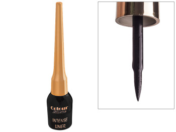 Подводка для глаз Colour Intense EL-374 Intense Liner жидкая, гипоаллергенная, черная 3,5мл
