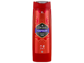Гель для душу і шампунь Old Spice 2-в-1 Captain 400мл