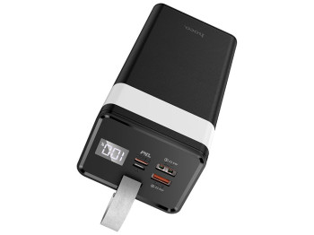 Універсальна мобільна батарея Hoco J86 Powermaster 22.5W fully compatible 40000 mAh Колір Чорний