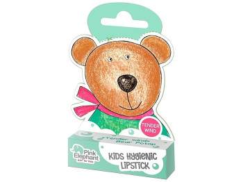 Помада гігієнічна Pink Elephant Ведмедик Потап, дитяча, фруктовий аромат, 3,6г