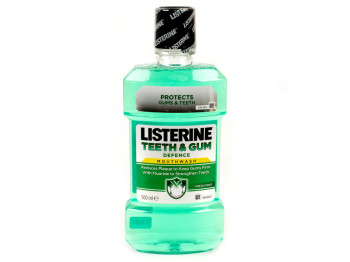 Ополаскиватель для рта Listerine "Защита зубов и десен" 500мл