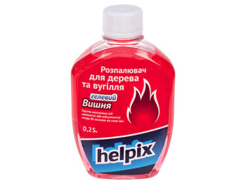 Розпал для дерева та вугілля HELPIX (гелевий) ВИШНЯ 250мл