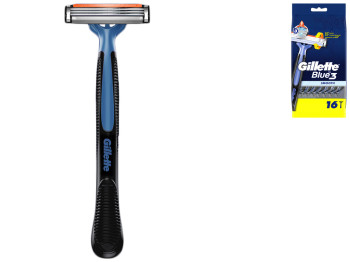 Бритви одноразові Gillette Blue3 Smooth 3 леза (ціна за набір 16шт)