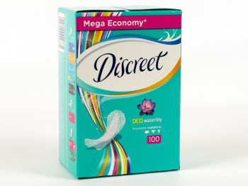 Прокладки щоденні Discreet "Deo Water Lily Multiform" 100шт