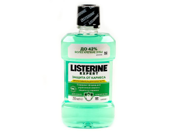 Ополаскиватель для рта Listerine "Защита от кариеса" 250мл