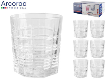 Набір склянок Arcoroc Brixton низьких 300мл (ціна за набір 6шт) 34871