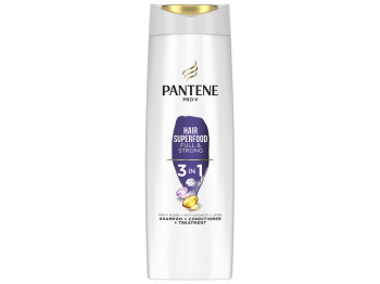 Шампунь Pantene Pro-V 3в1 Объемное и крепкое, 360мл
