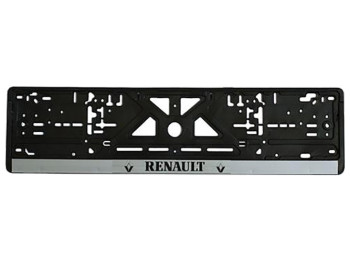 Рамка номера пластикова RENAULT (РНШ-14051М)