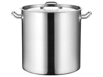 Каструля з кришкою Benson, з нержавіючої сталі, 25л