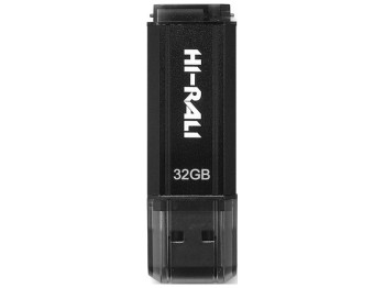 USB флеш-накопичувач Hi-Rali Stark 32gb Колір Чорний