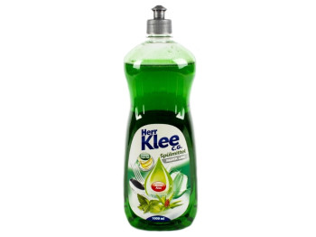 Засіб для миття посуду Herr Klee Silver Line, алое та м'ята, 1 л