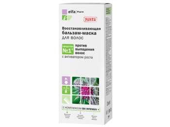 Бальзам-маска для волос "Elfa Pharm" Репейная серия - против выпадения волос 200мл