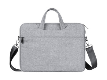 Сумка для ноутбука Dux Ducis LBJB Shoulder Bag, 13–13.9 дюймов, текстиль, цвет светло-серый