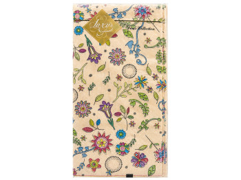 Салфетки бумажные трехслойные Luxy MINI Декоративные цветы, 33×33 см, 10 шт
