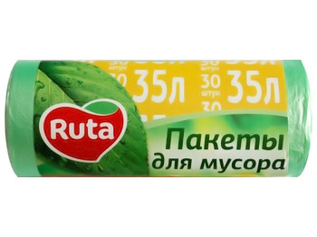 Пакети для сміття Ruta, 35л, 30шт