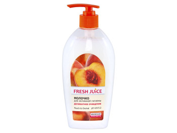 Молочко для интимной гигиены Fresh Juice "Peach & Orchid" деликатное очищение 500 мл.