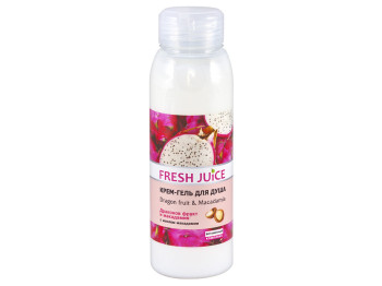 Крем-гель для душа Fresh Juice "Dragon fruit & Macadamia" питайя (драконов фрукт) и макадамиа 300мл