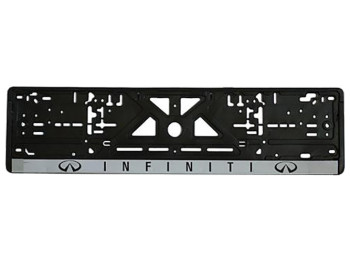 Рамка номера пластикова INFINITI