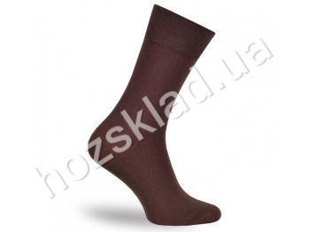 Шкарпетки чоловічі демісезонні 258, р.29-31 (45-46р.) (колір коричневий 1000) Дюна