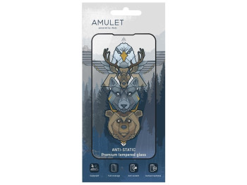 Захисне скло AMULET 2.5D HD Antistatic for iPhone 7 Plus/8 Plus Колір Чорний