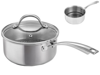 Ківш SteelCRAFT з кришкою, 18см, 2л