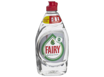 Засіб для миття посуду Fairy Pure & Clean, концентрат, 450мл