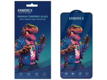 Захисне скло ARMOREX 5D High-Alum Antistatic for Samsung A32 5G / A13 / A12 Колір Чорний