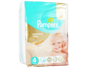 Підгузки Pampers "Prem. Care Maxi" (8-14 кг) 20шт