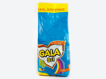 Стиральный порошок GALA автомат "3в1 Яркие цвета" 9кг