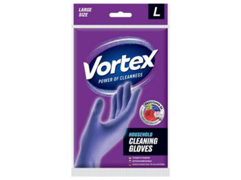 Рукавички господарчі Vortex, з провітаміном В5 та запахом лісових ягід, розмір L