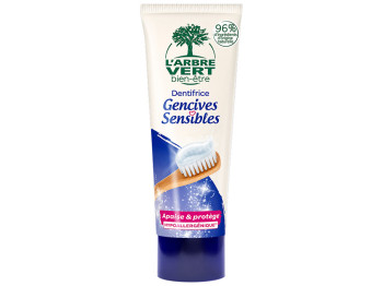 Зубна паста L’Arbre Vert Sensitive Gums, з екстрактом календули, 75 мл