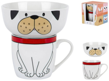 Набір посуду дитячого Limited Edition Happy dog (ціна за упаковку 2 предмети) 45579
