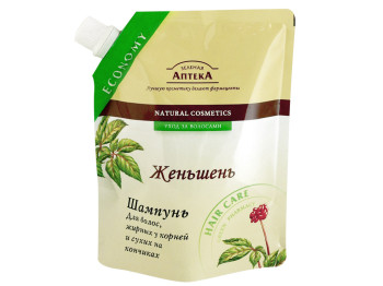 Шампунь "Зелена Аптека" Женшень для жирного волосся з сухими кінчиками 200мл