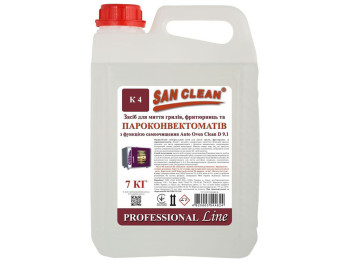 Универсальное средство для мытья грилей, фритюрниц и пароконвектоматов San Clean Professional Line, 