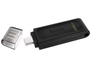 USB флеш-накопичувач 3.2 Kingston DT 70 256GB Type-C Колір Чорний