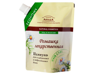 Шампунь "Зелена Аптека" Ромашка лікарська для ослабленого волосся 200мл